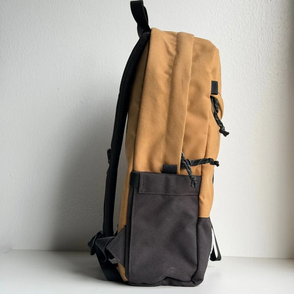 Topo Designs Daypack Classic Backpack Brown Canvas Outdoor Laptop Bag Travel